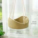 rattan cat hammock