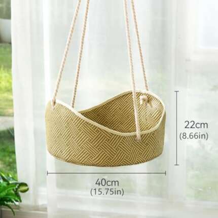 rattan cat hammock