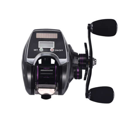 fishing reel with digital display