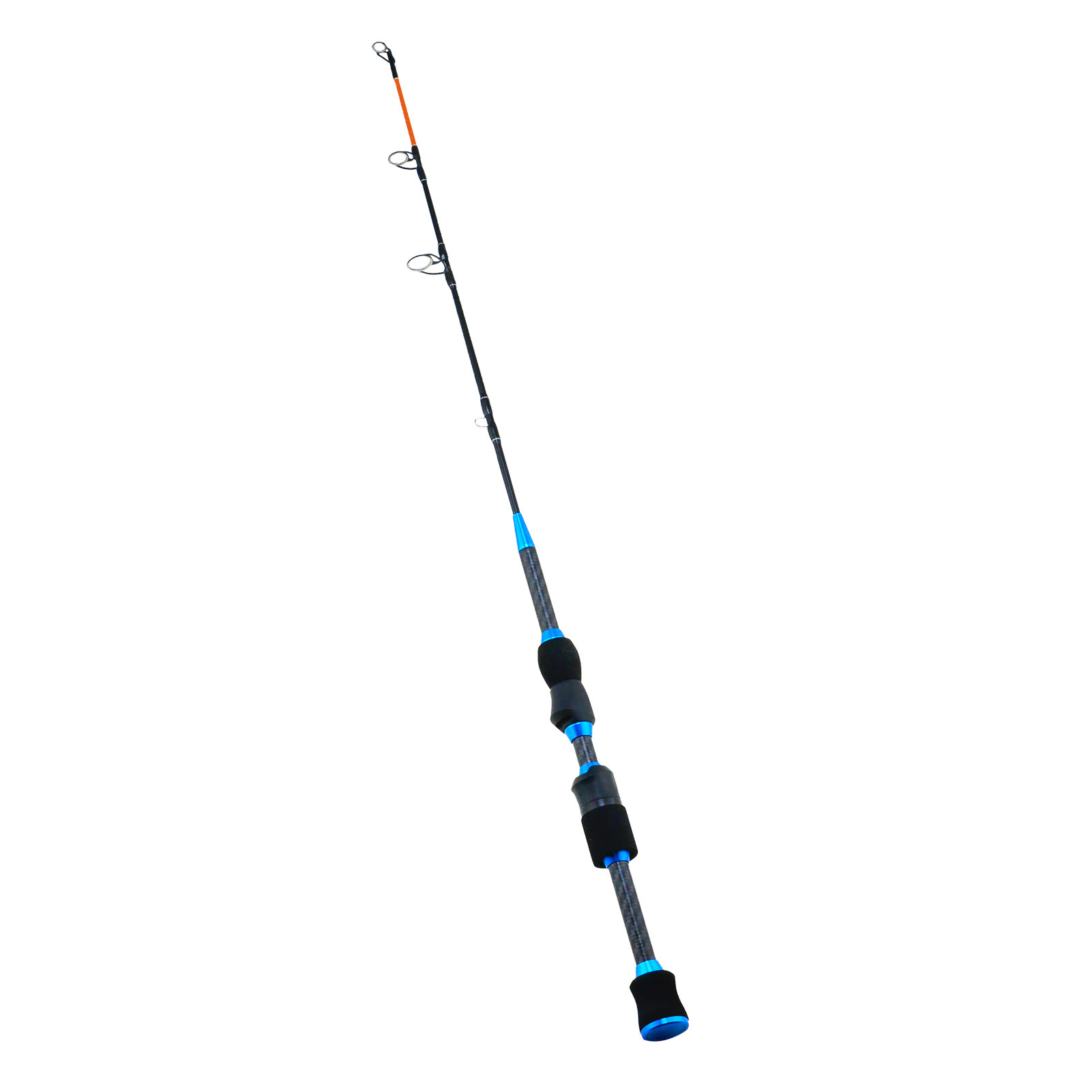 Ice Fishing Rod: Trusted 2-Section Carbon Lure Rod ice fishing rod