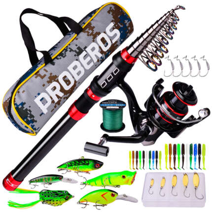 fishing rod combo set