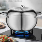 stainless steel steamer pot