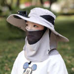 fishing hat with fan