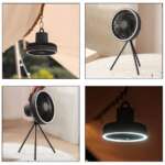 camping tent fan light