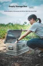 Aluminum Storage Box: Tough 58L Camping Gear Container - Image 5