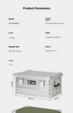 aluminum storage box