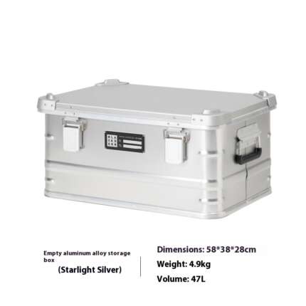 aluminum storage box