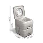 portable camping toilet