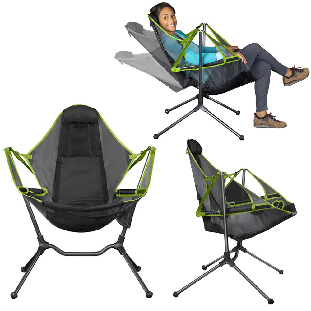 Camping folding chairs: Trusted 3-Way Aluminum Seat camping folding chairs