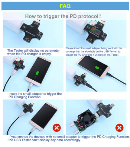 DC power meter charger