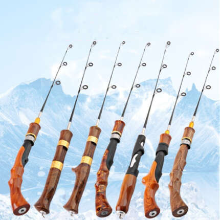 portable ice fishing pole