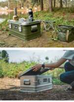 Aluminum Storage Box: Tough 58L Camping Gear Container - Image 4