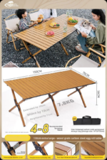 portable camping table
