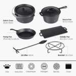 cast iron camping cooker