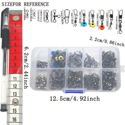 fishing swivel connectors